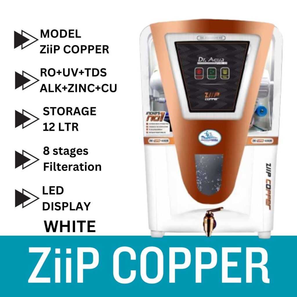 DR AQUA ZIIP COPPER WHITE